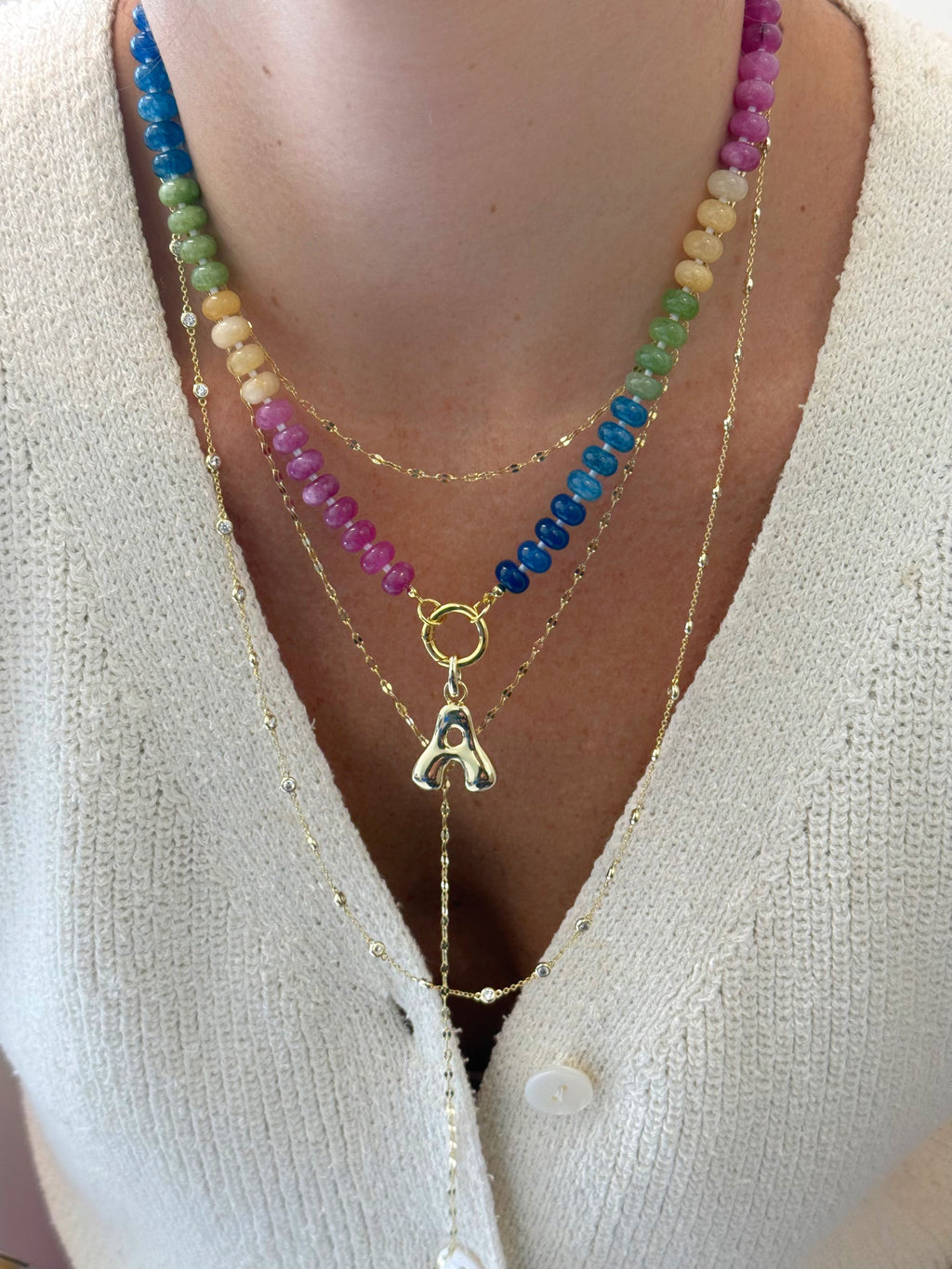 Initial Drip Charm