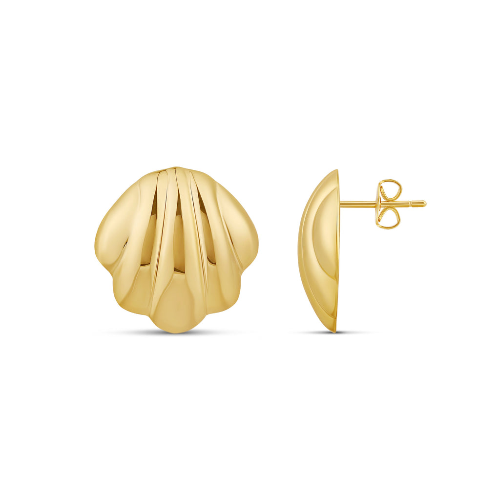Tide Shell Studs