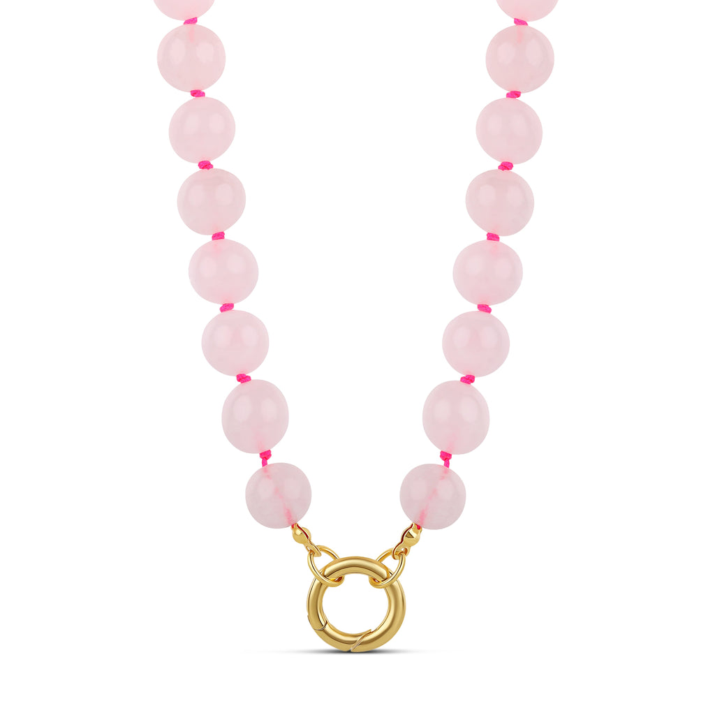 Bubblegum Push Clasp Necklace
