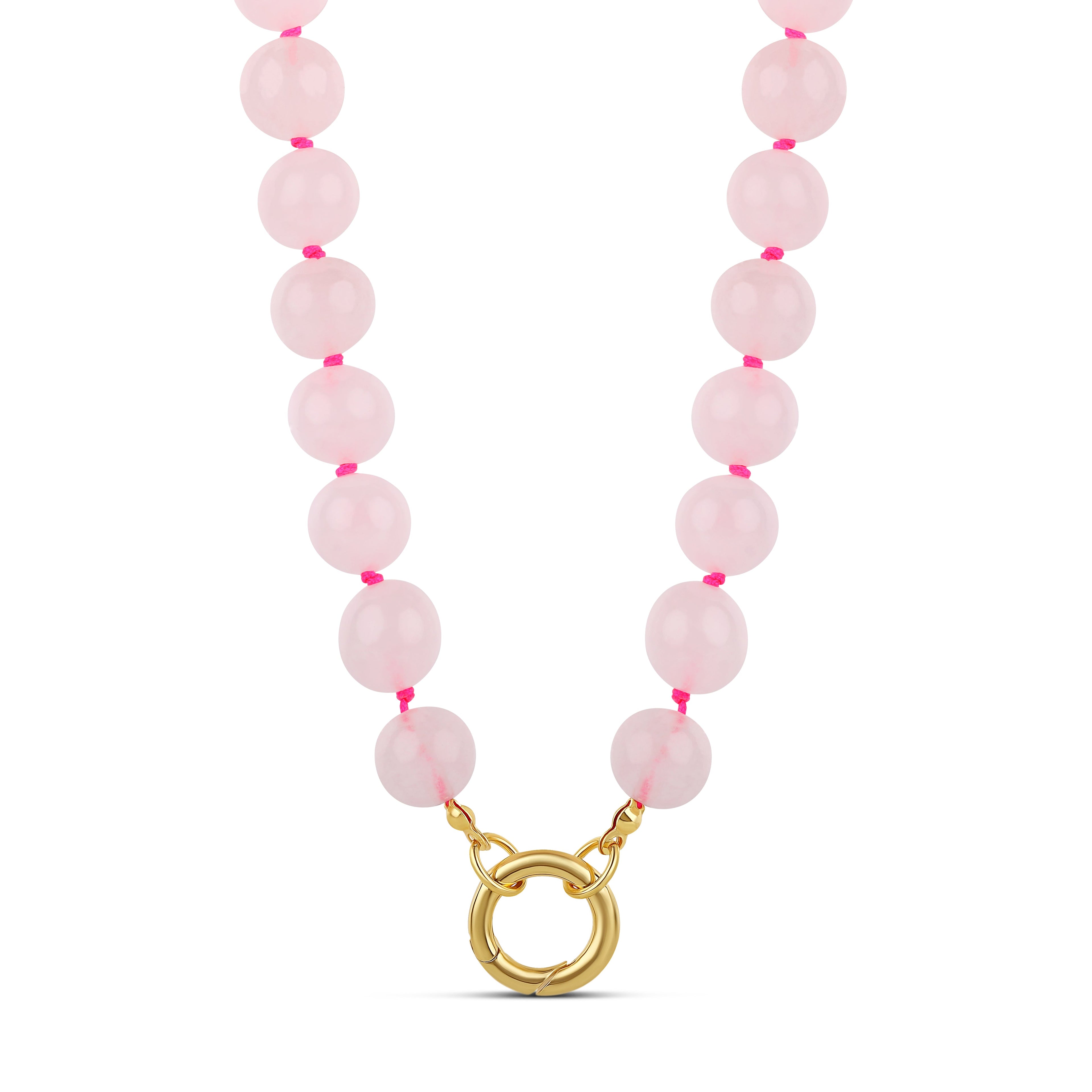 Bubblegum Push Clasp Necklace