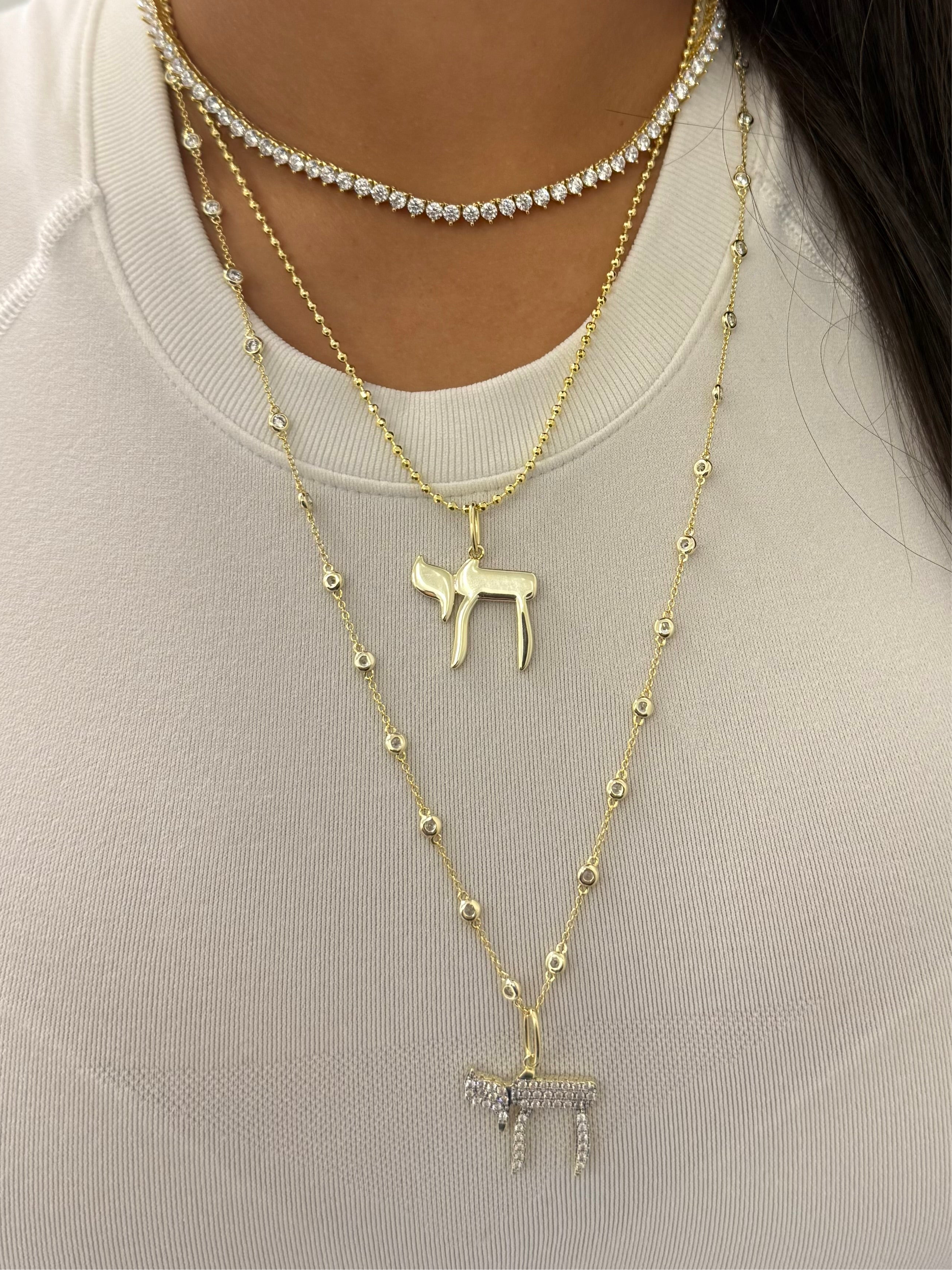 Pave Chai Charm