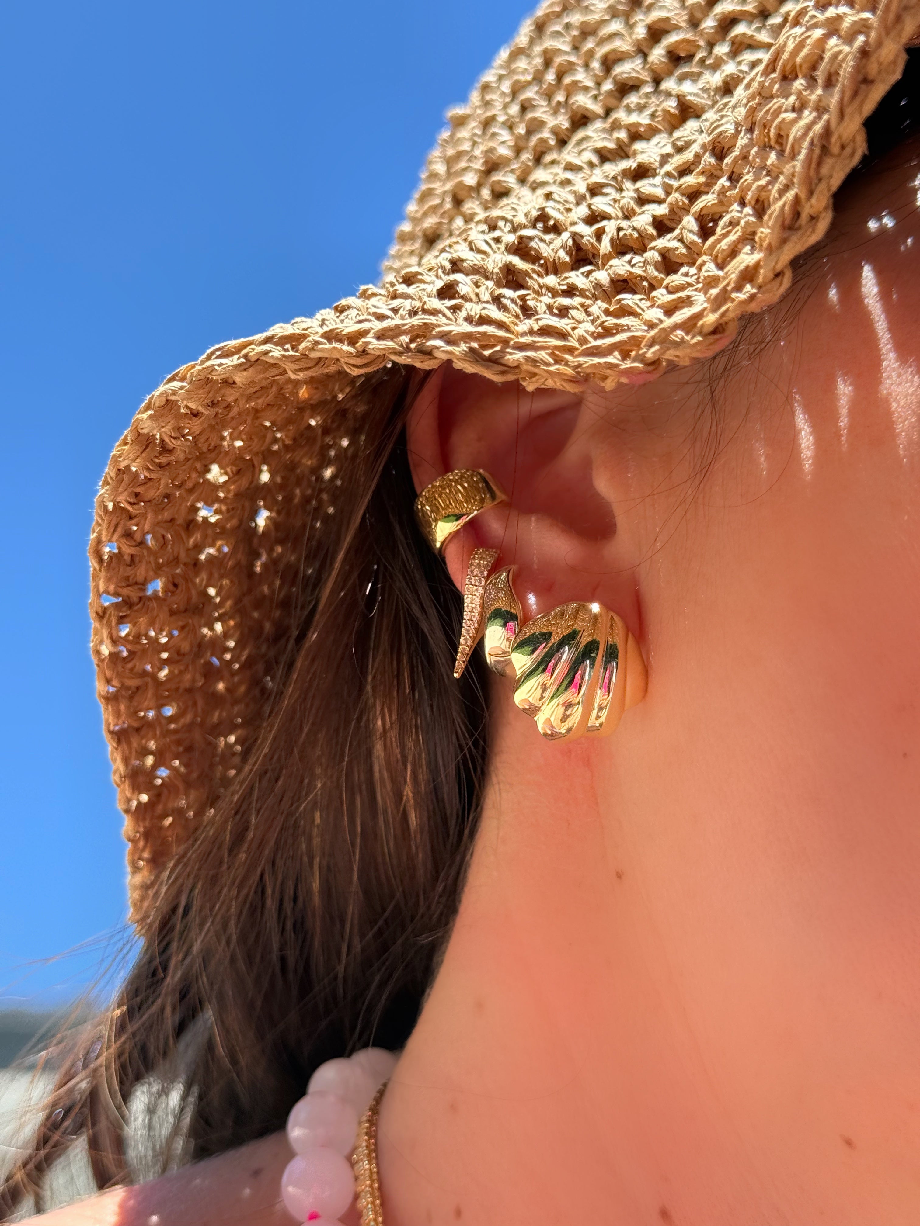 Tide Shell Studs