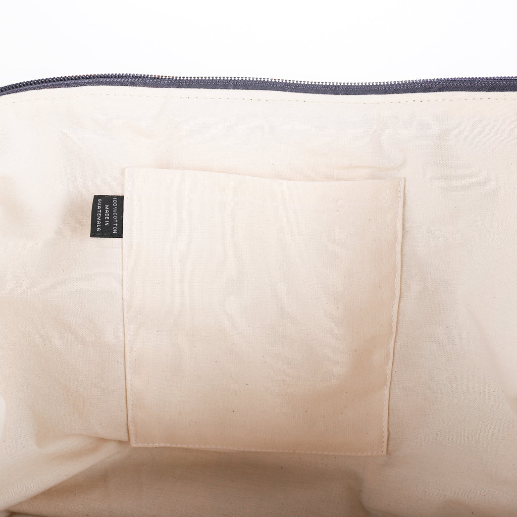 EXPEDITION BAG - SMALL - OOAK HUIPIL - BLACK - NO. 12193