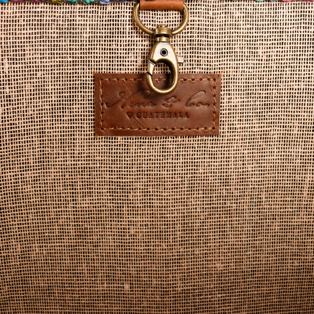 MEDIUM PERFECT TRAVEL TOTE - OOAK - AUBURN - NO. 12572