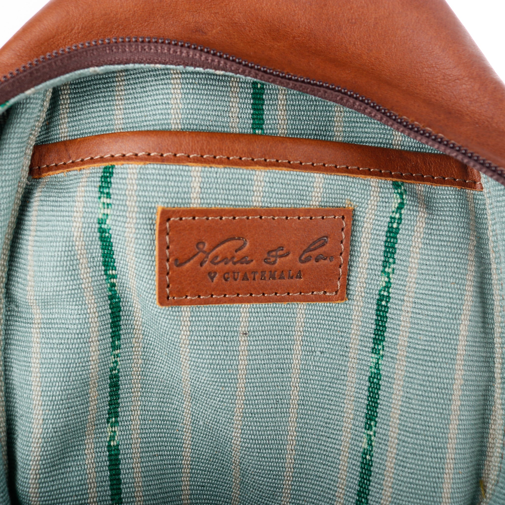CROSSBODY SLING 2.0 - OOAK - CAFE - NO. 12250