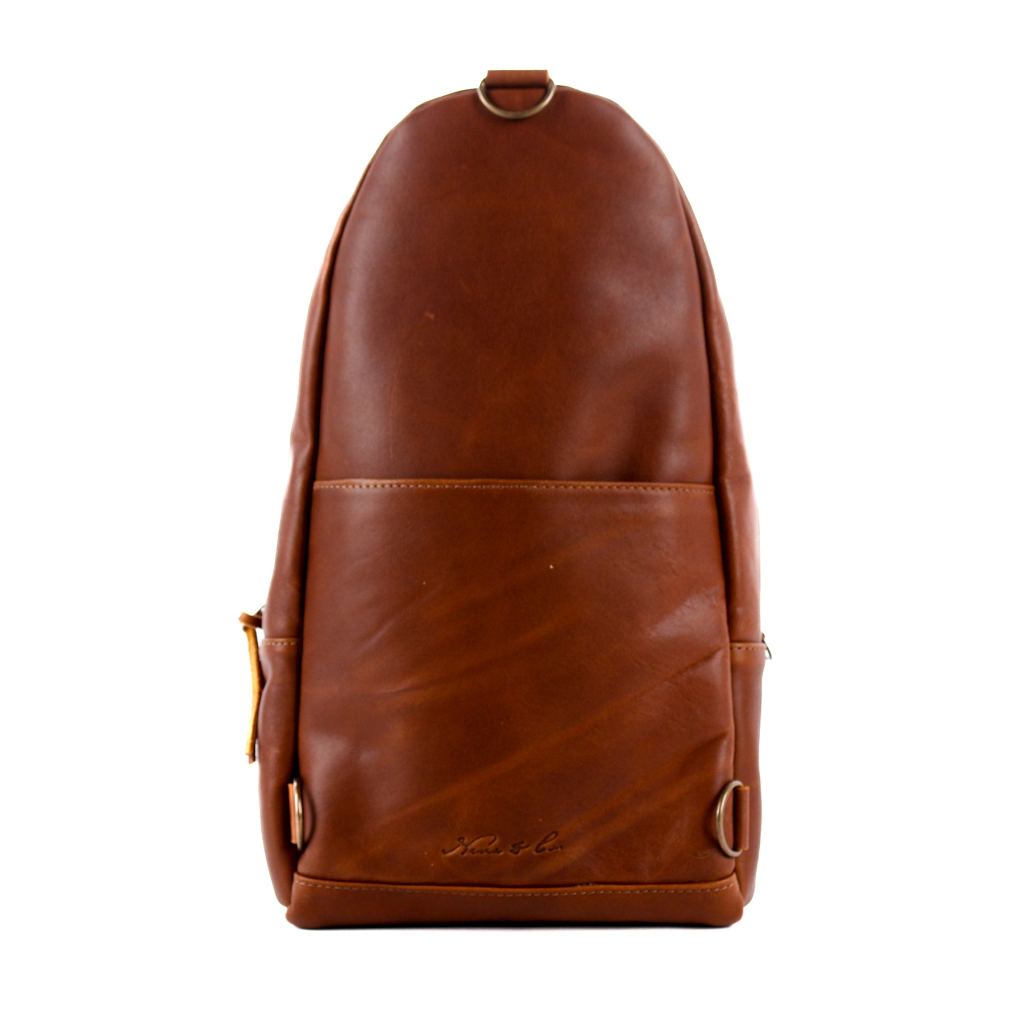 CROSSBODY SLING 2.0 - LARGE - OOAK HUIPIL - CAFE - NO. 11660