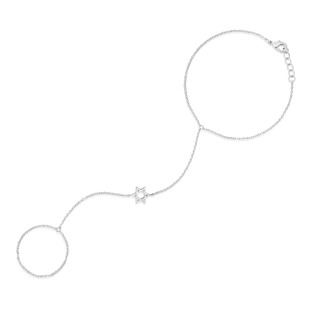 Star of David Hand Chain