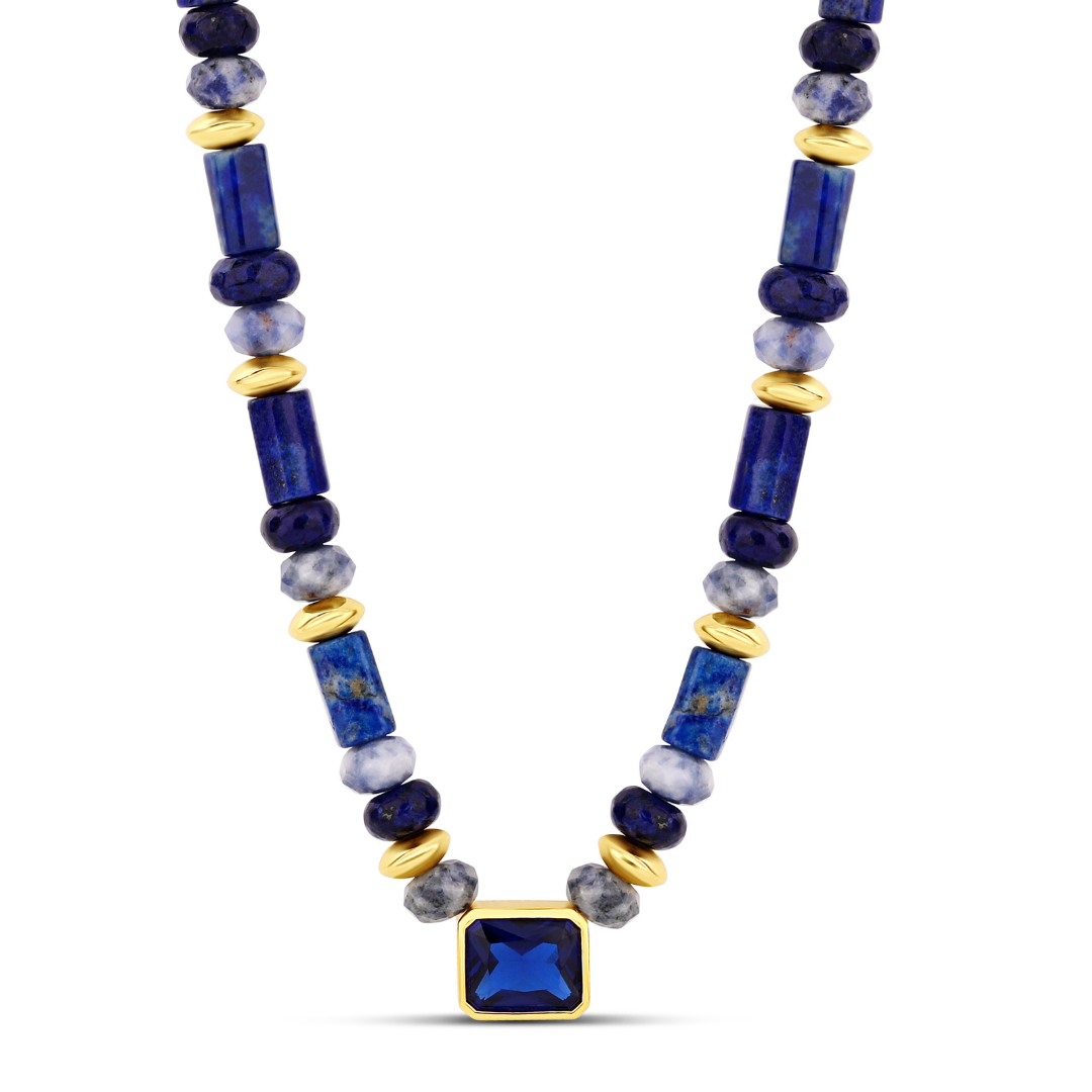 Royal Coastline Stone Necklace