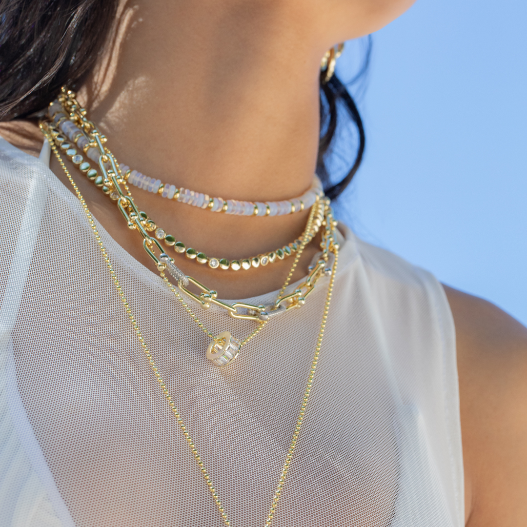 Baguette Spacer Charm