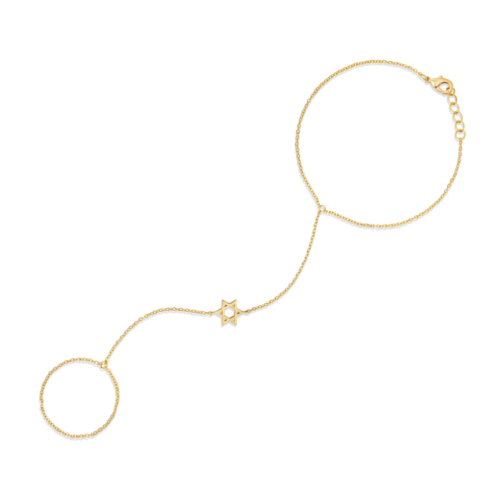 Star of David Hand Chain