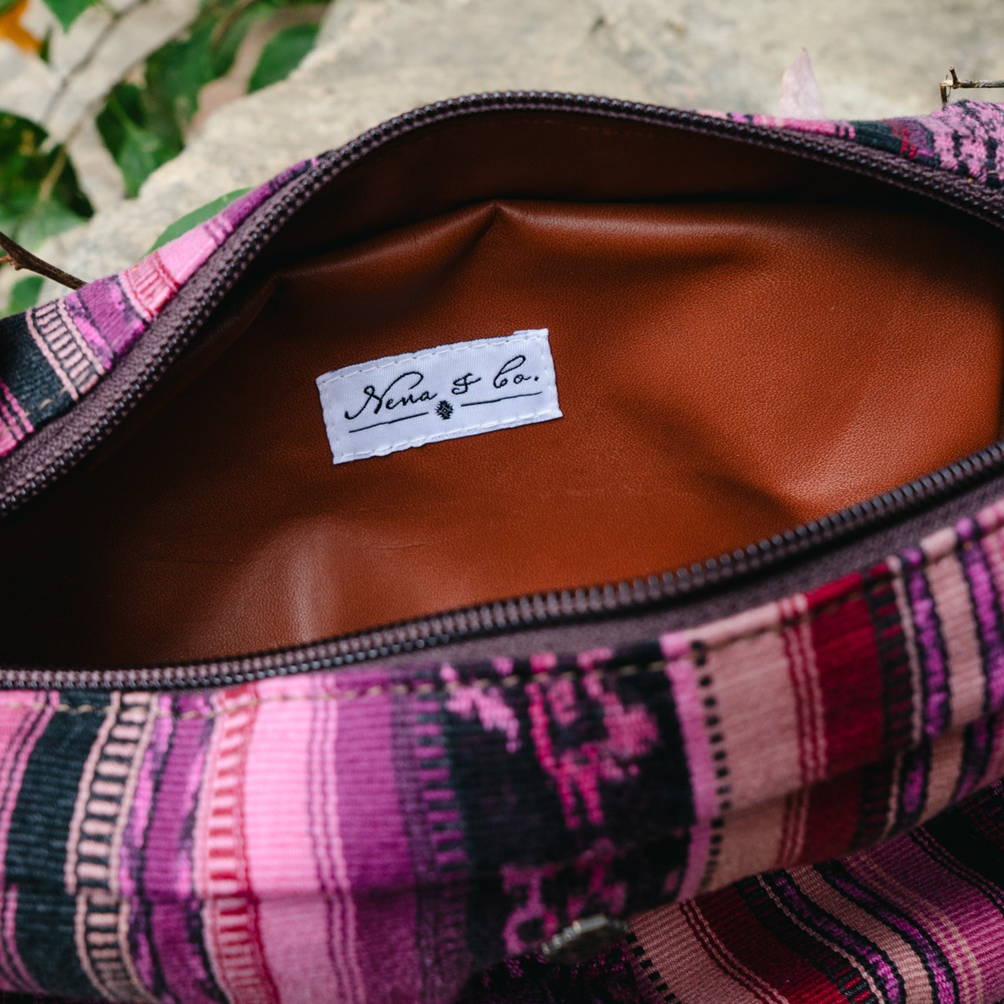 LARGE WANDER CROSSBODY BAG + STRAP SET - CORTE - CAFE - NO. 15777