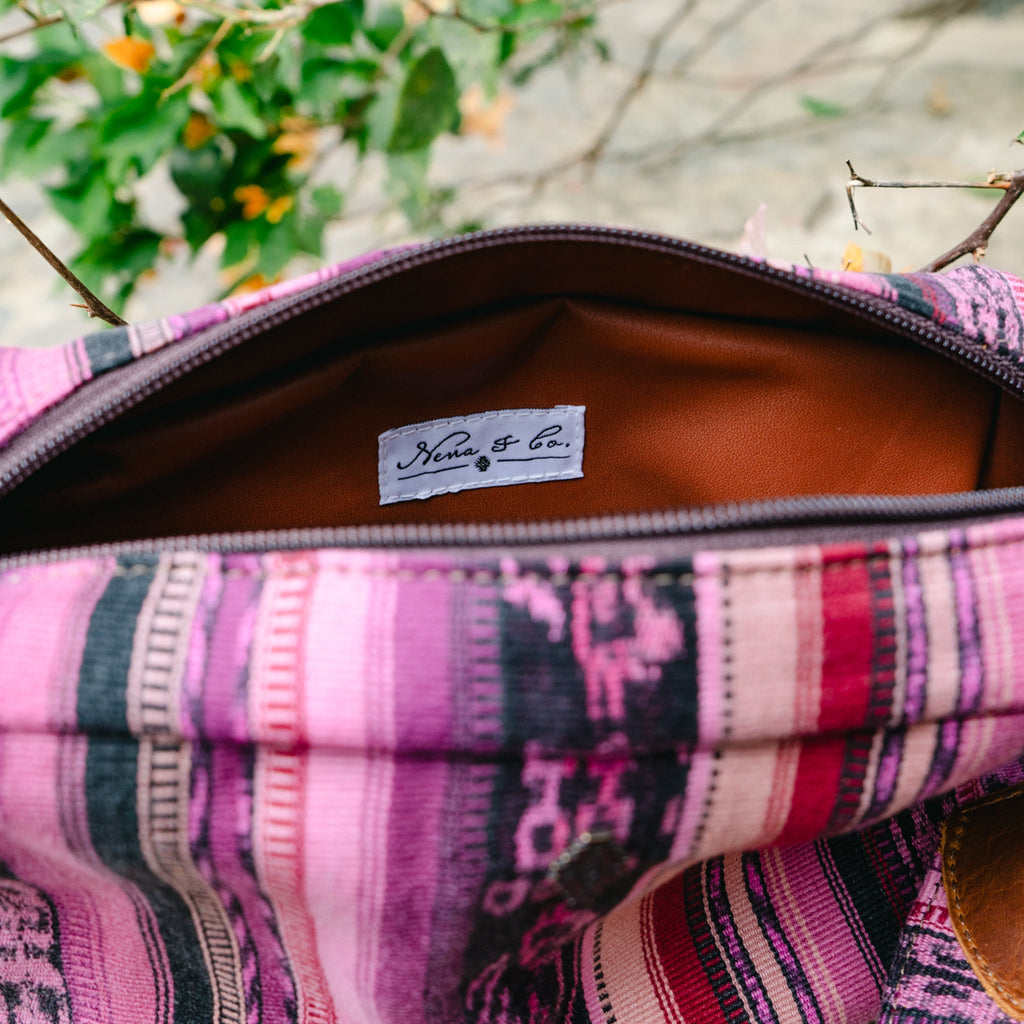 LARGE WANDER CROSSBODY BAG + STRAP SET - CORTE - CAFE - NO. 15777