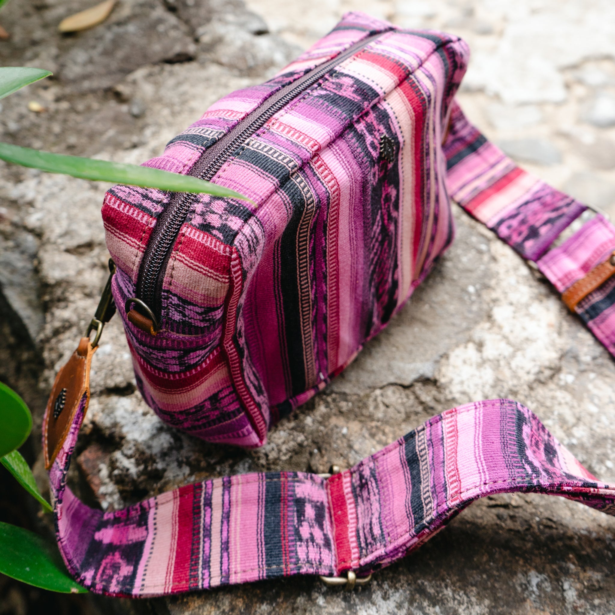 LARGE WANDER CROSSBODY BAG + STRAP SET - CORTE - CAFE - NO. 15777