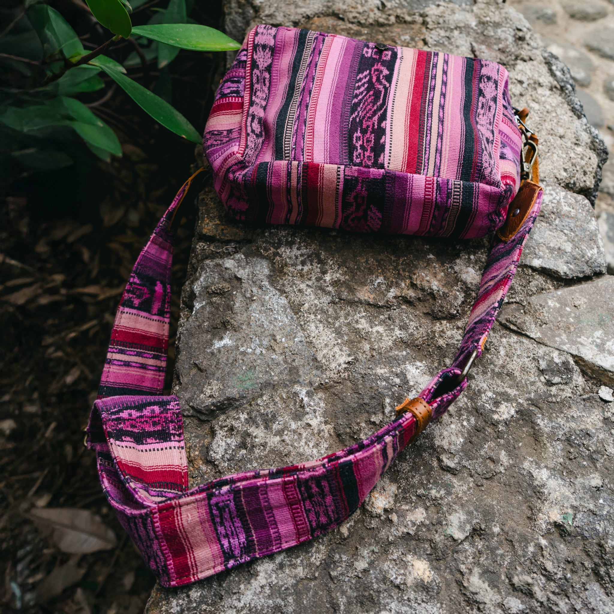 LARGE WANDER CROSSBODY BAG + STRAP SET - CORTE - CAFE - NO. 15777